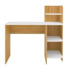 Escritorio con Repisas Bertolini Link Roble Blanco