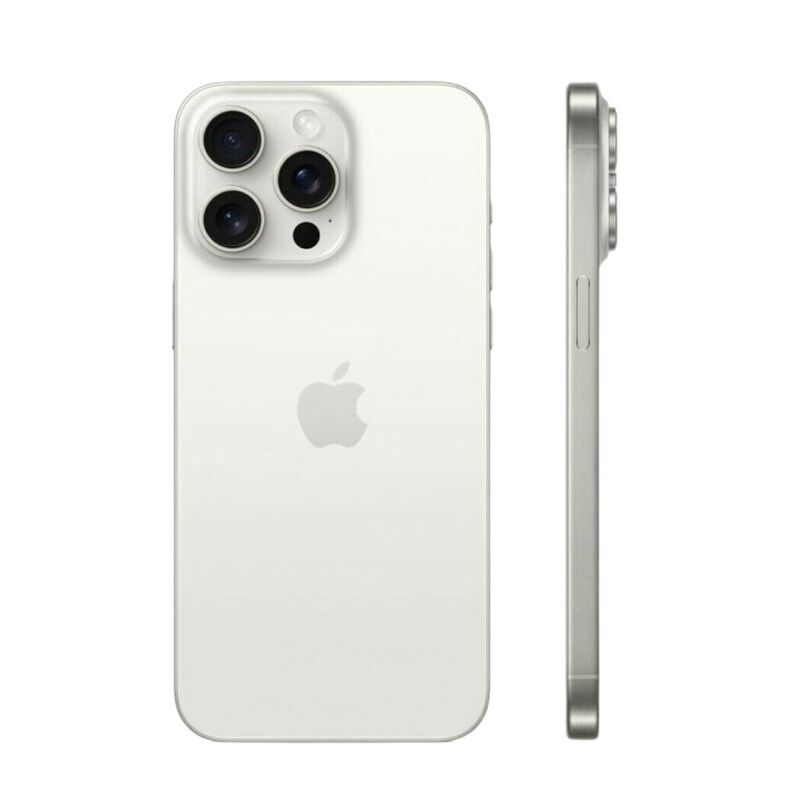 iPhone 15 Pro Max 256GB Blanco E-SIM Reacondici... image number null