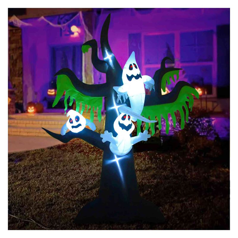 Inflable Halloween Arbol Fantasmal Led 310 Cm image number null