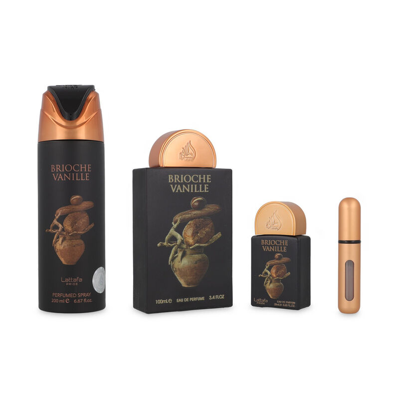 Set Lattafa Pride Brioche Vanille 4pzs 100ml Ed... image number null