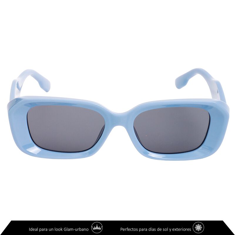 Lentes De Sol Xolek 152 Moda Retro Rectangular ... image number null