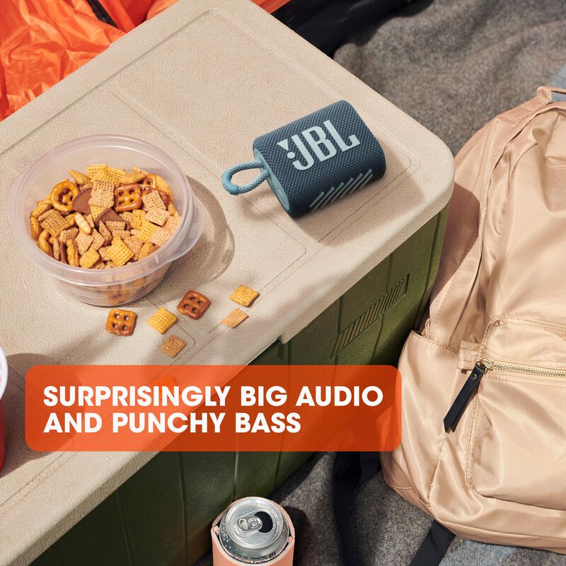 Altavoz Port&aacute;til Jbl Go 3 Con Bluetooth, Waterp... image number null
