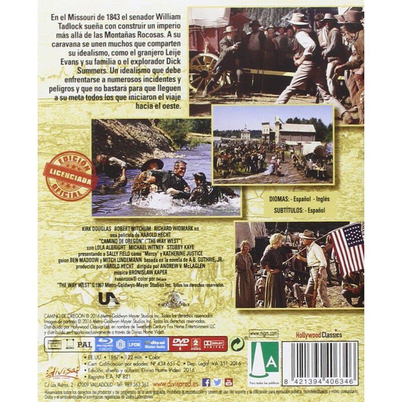 Camino de Oreg&oacute;n [Combo DVD + Blu-ray] image number null