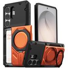 Funda VRS Design Damda Glide Naranja para Samsung Galaxy S25 Ultra