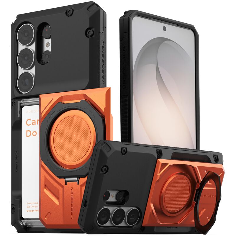 Funda VRS Design Damda Glide Naranja para Samsu... image number null