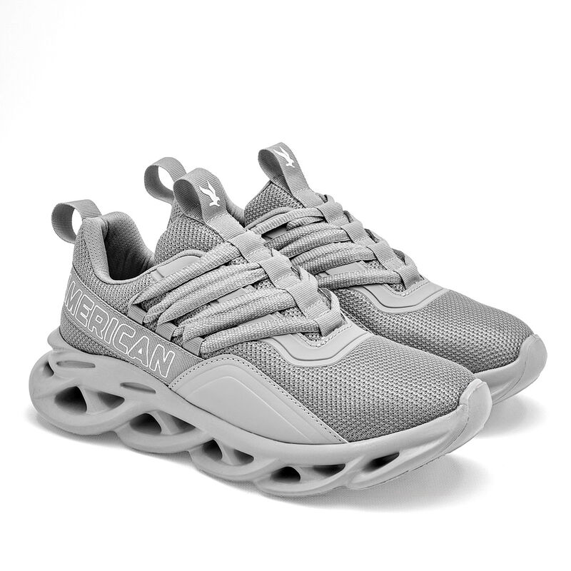 American Fire Tenis urbano para ni&ntilde;o  Gris image number null