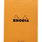 Bloc De Notas Rhodia No16 A5 Liso Blank Naranja