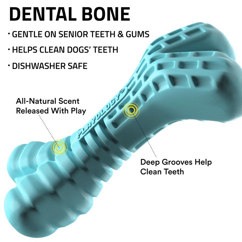Juguete De Masticar Para Perros Senior Playolog... image number null