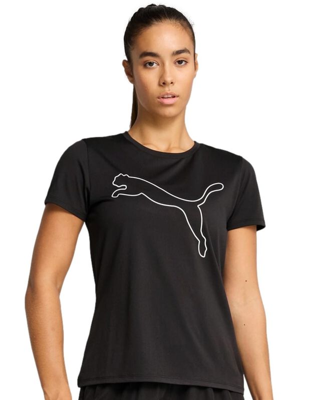 Playera Puma Tad Essential Cf Logo Para Mujer image number null