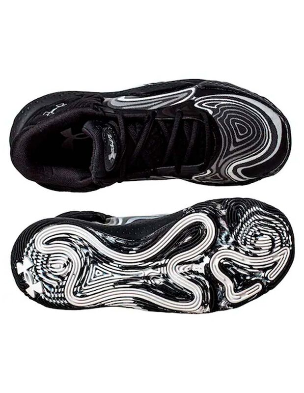 Tenis Caballero Under Armour Spawn Negro 302764... image number null