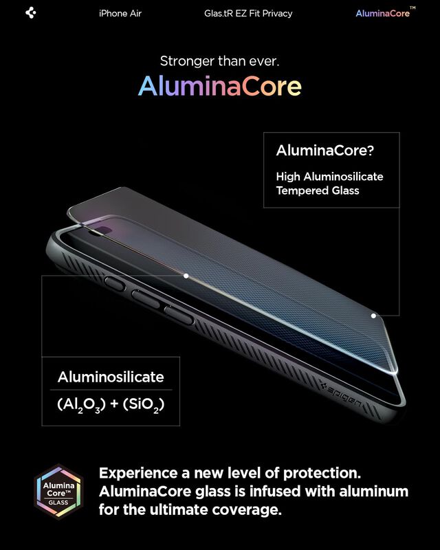 Protector De Pantalla Spigen Aluminacore Iphone... image number null