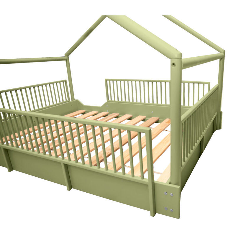 Matrimonial - Cama Chalet Montessori de Madera ... image number null