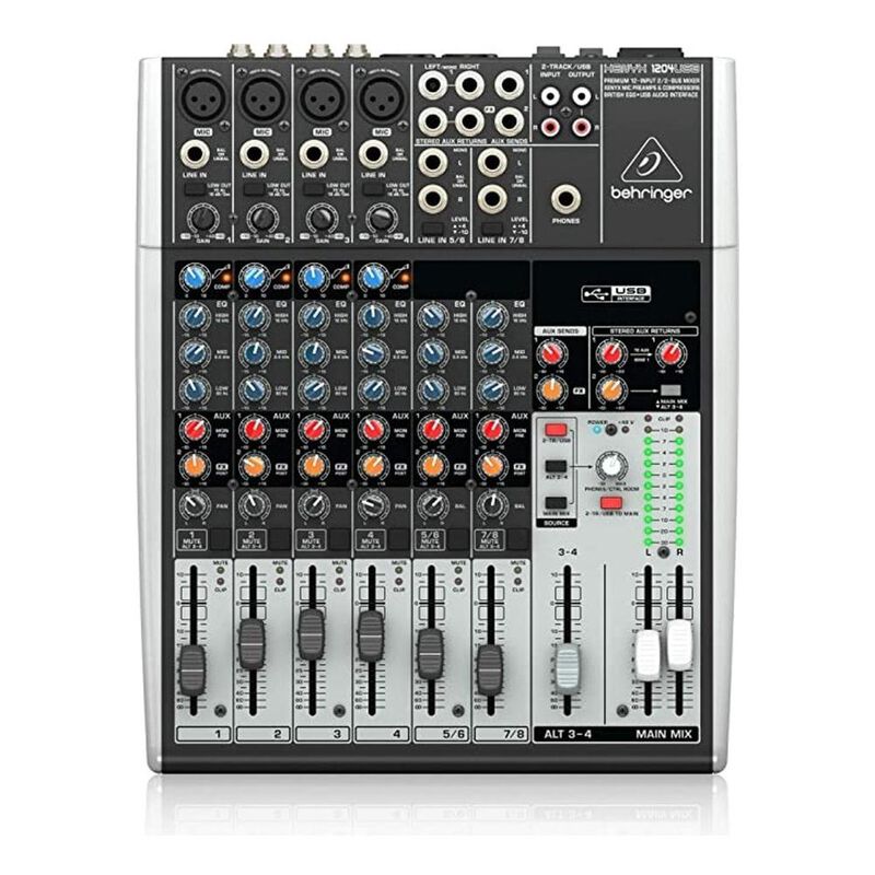 Behringer 1204usb Consola Mezcladora 12 Entrada... image number null