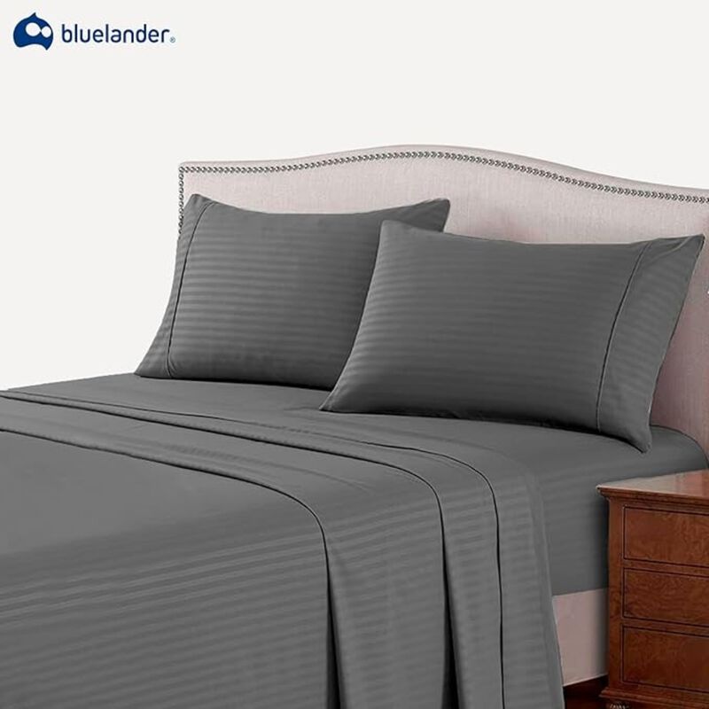 Juego de 4 Piezas de Sabanas Queen Hipoalerg&eacute;ni... image number null