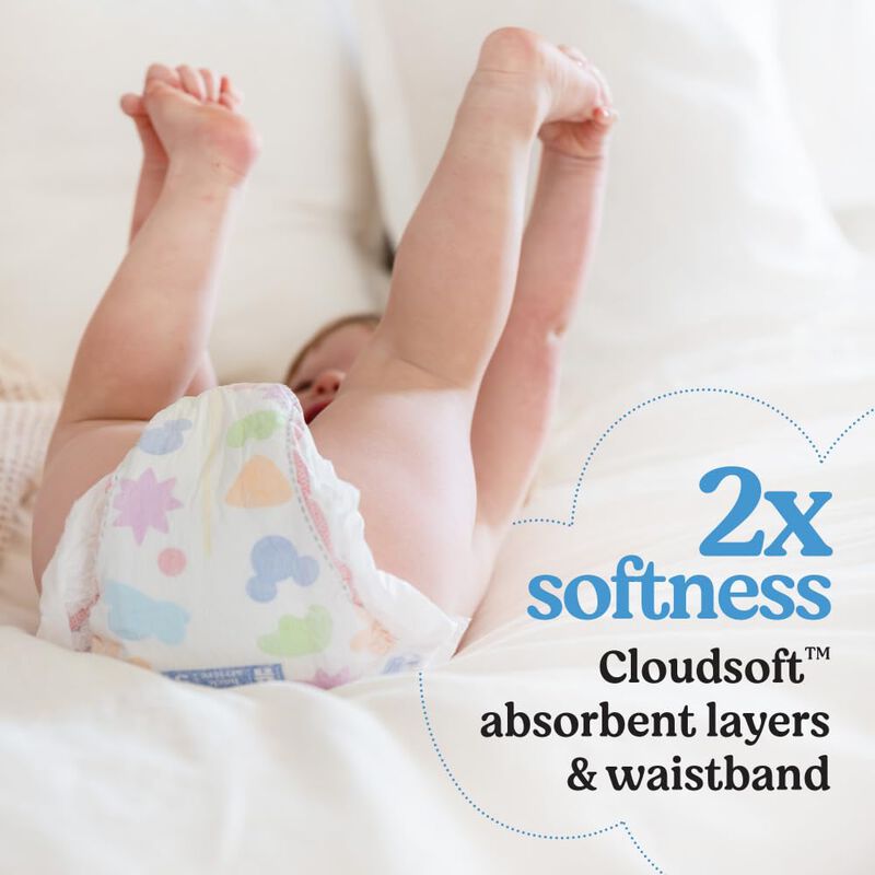 Pa&ntilde;ales Huggies Snug & Dry Talla 8 Paquete De 4... image number null