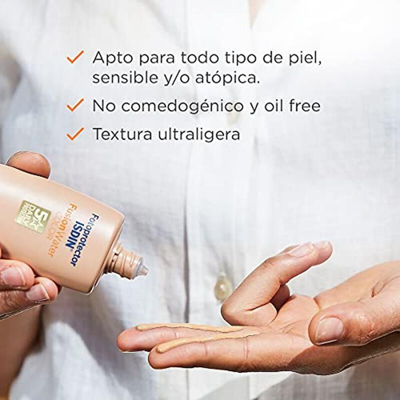 ISDIN Fotoprotector Fusion Water COLOR SPF 50+ ... image number null