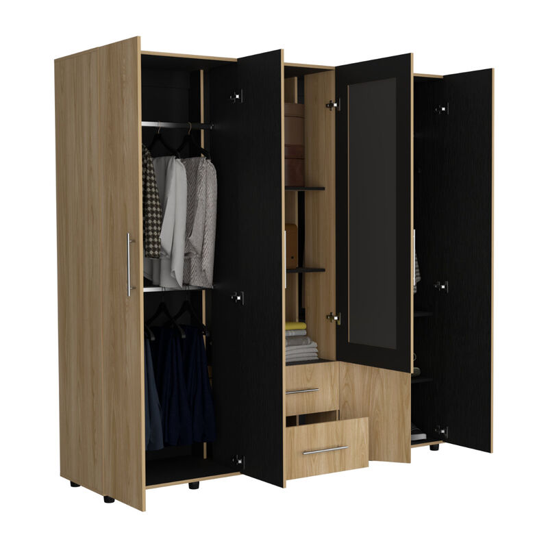 Closet Grays, Fresno Europeo y Wengue, puerta c... image number null