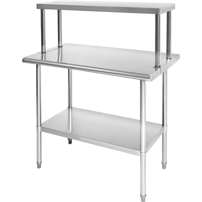 Mesa Trabajo Repisa Acero Inoxidable Ajustable ... image number null