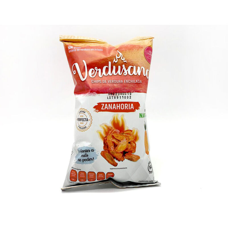 CHIPS DE VERDURA ENCHILADA ZAN 40GR image number null