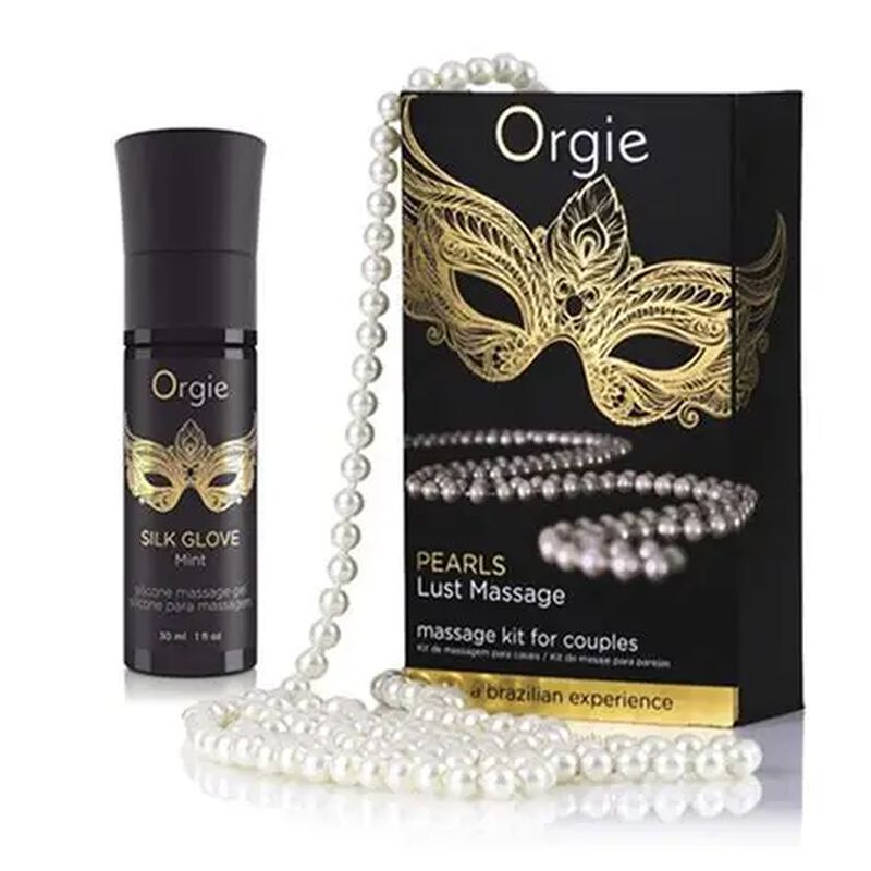 Pearls Lust Massage Silicone Kit By Orgie image number null
