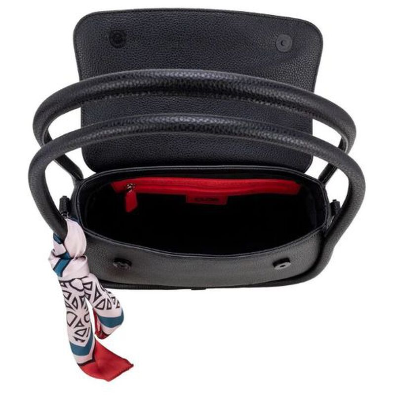 Bolsa Cloe Lady Bag Chica Con Mascada Color Neg... image number null