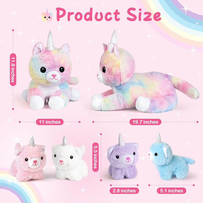Juguetes De Peluche Con Forma De Unicornio Para... image number null