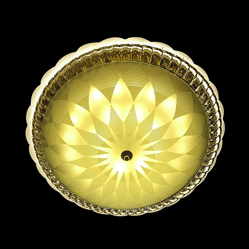 Plaf&oacute;n para techo Flower Gold II Mil Luces image number null