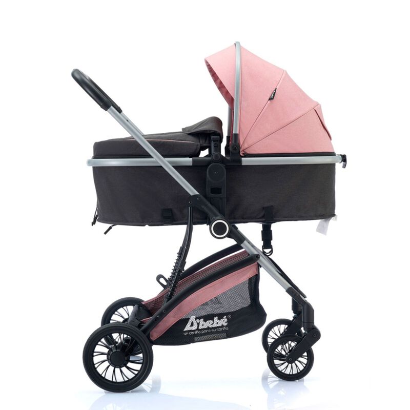 Carriola D Beb&eacute; Travel System Urban Go Rosa End image number null