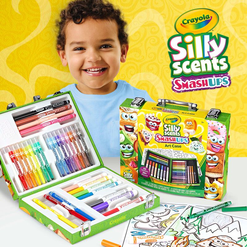 Set Para Colorear Crayola Silly Scents, Miniest... image number null