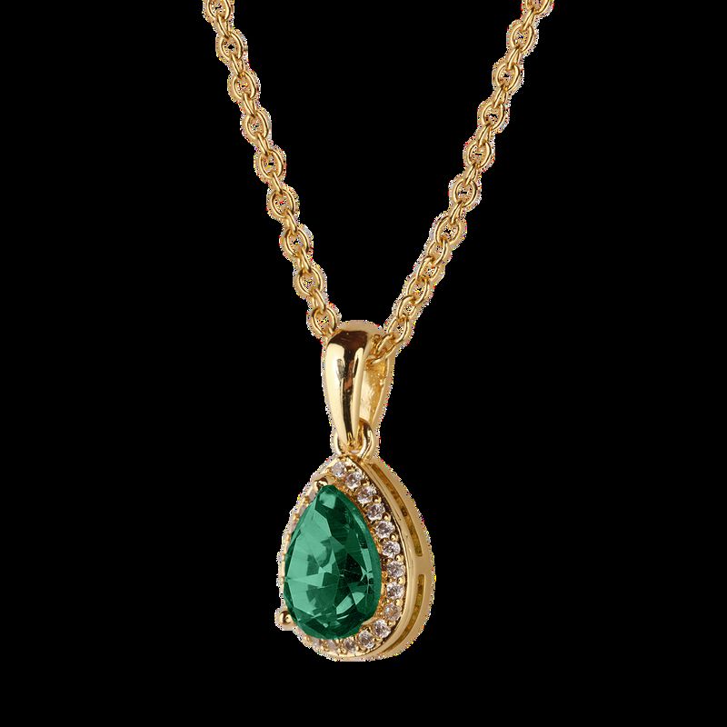 Collar Oro 14k Zirconia C&uacute;bica Regalos Joyer&iacute;a ... image number null