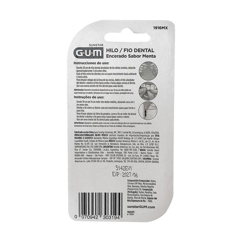 Gum Hilo Dental Menta image number null