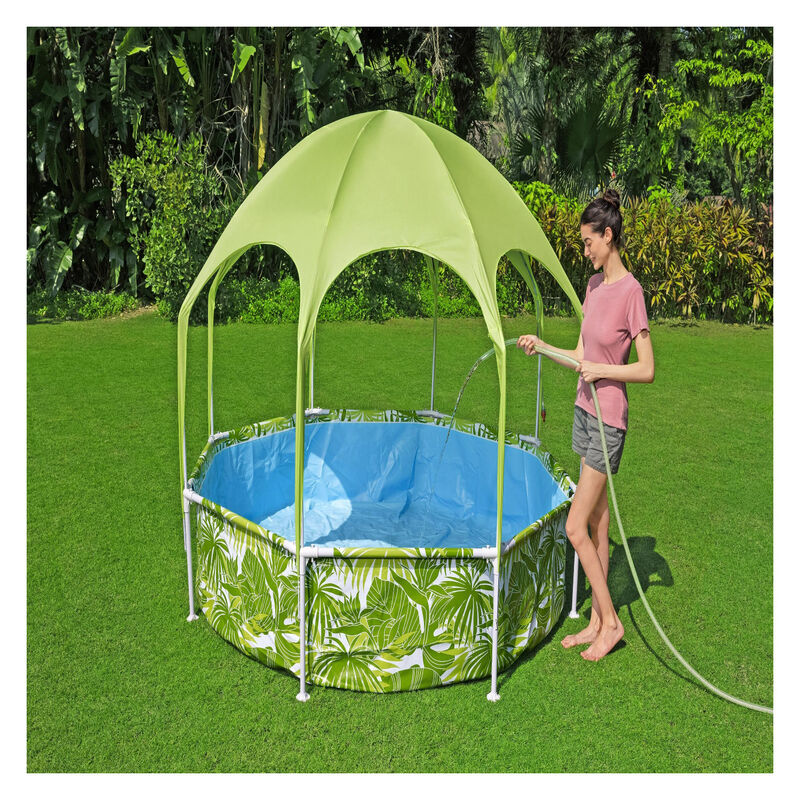 Alberca Piscina Estructural 1688 Lts 2.44 m Di&aacute;... image number null