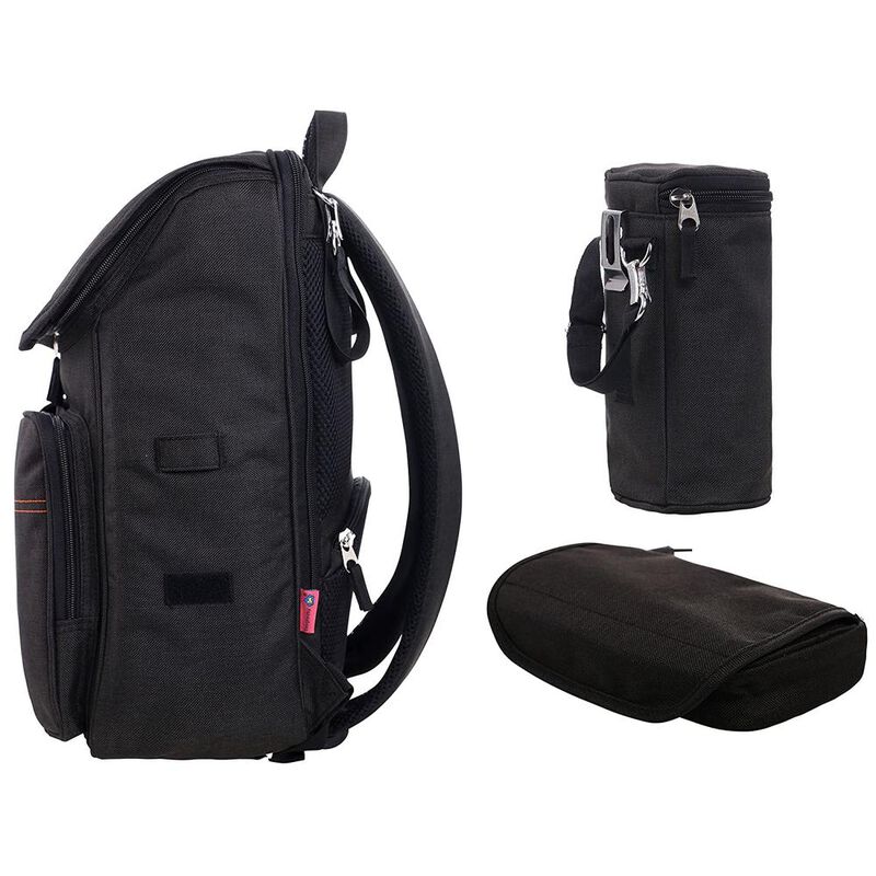 Mochila multifunción para pañales de bebé con c... image number null