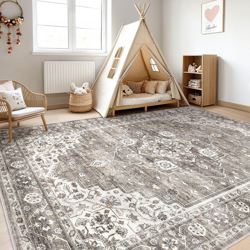 Alfombra Loongrug 152 cm &times; 122 cm Vintage Boho ... image number null