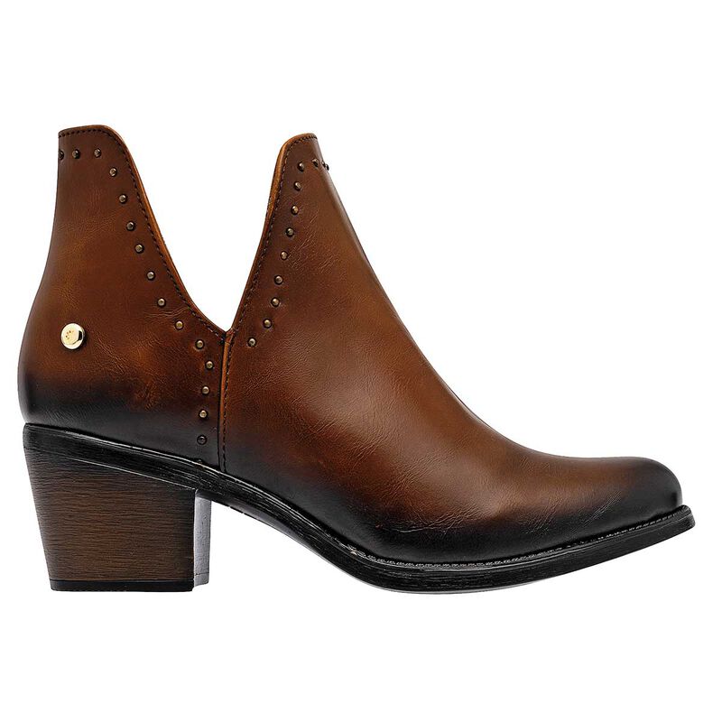 Moramora Botín para mujer café image number null
