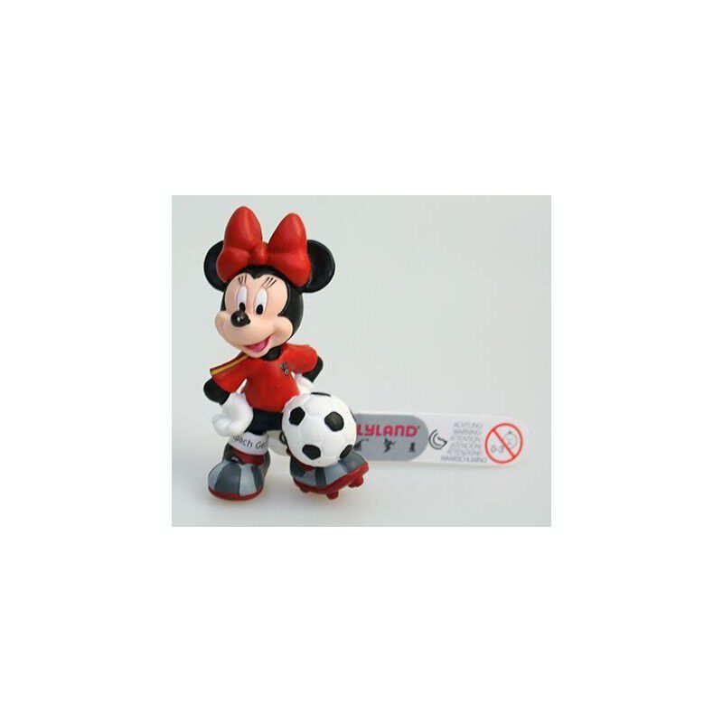 Figura Minnie F&uacute;tbol Espa&ntilde;a 6 cms image number null