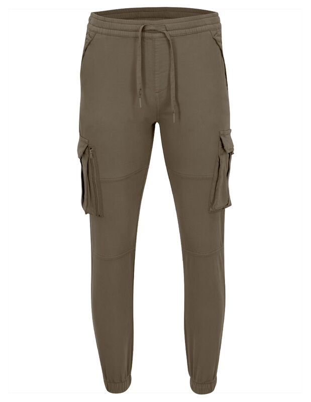 Pantalón Hombre Cintura Y Tobillo Ajustable Pre... image number null