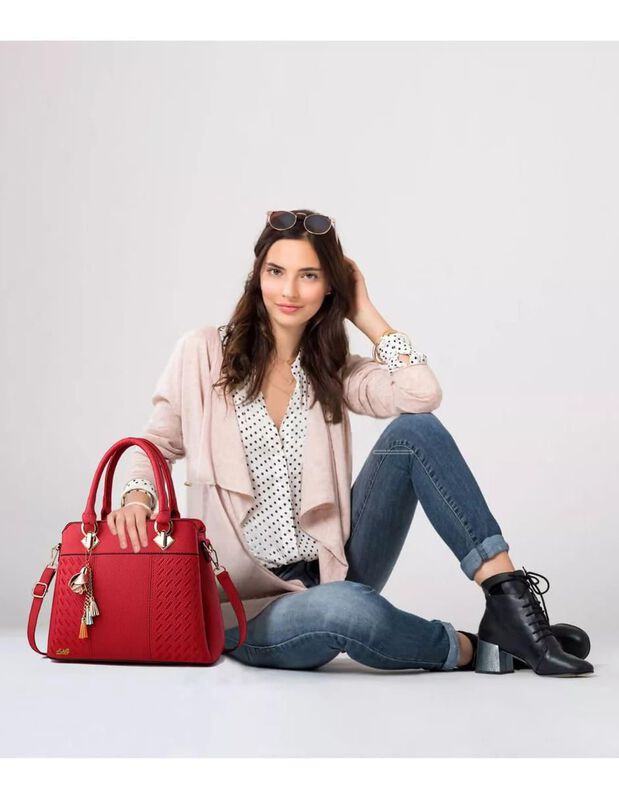 Bolsa Crossbody Pink Brule Para Mujer image number null