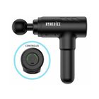 Pistola de Masaje Homedics Inalámbrica y Recargable con 3 Cabezales Negra