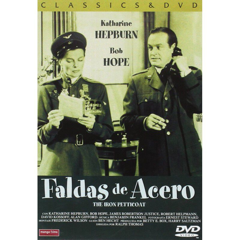 Faldas De Acero Dvd 1956 The Iron Petticoat image number null