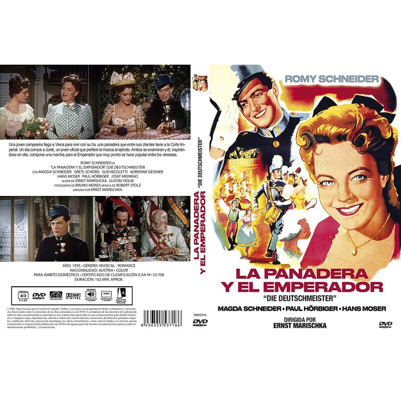 La Panadera Y El Emperador [dvd] (1955) Die Deu... image number null