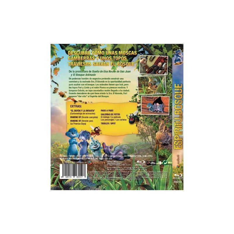 Esp&iacute;ritu Del Bosque (blu-ray) image number null