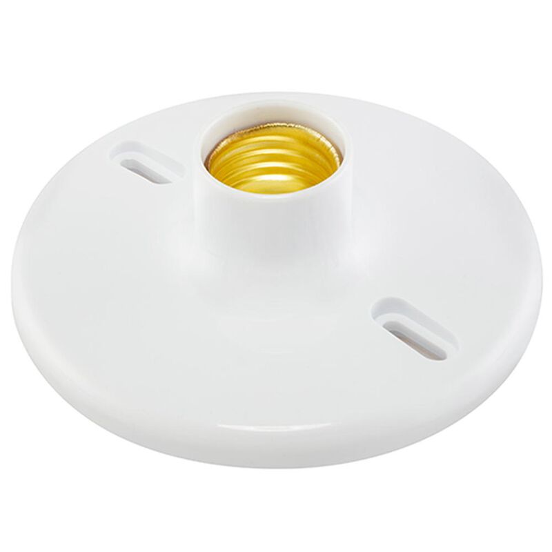 Portal&aacute;mpara de policarbonato redondo 102 mm image number null