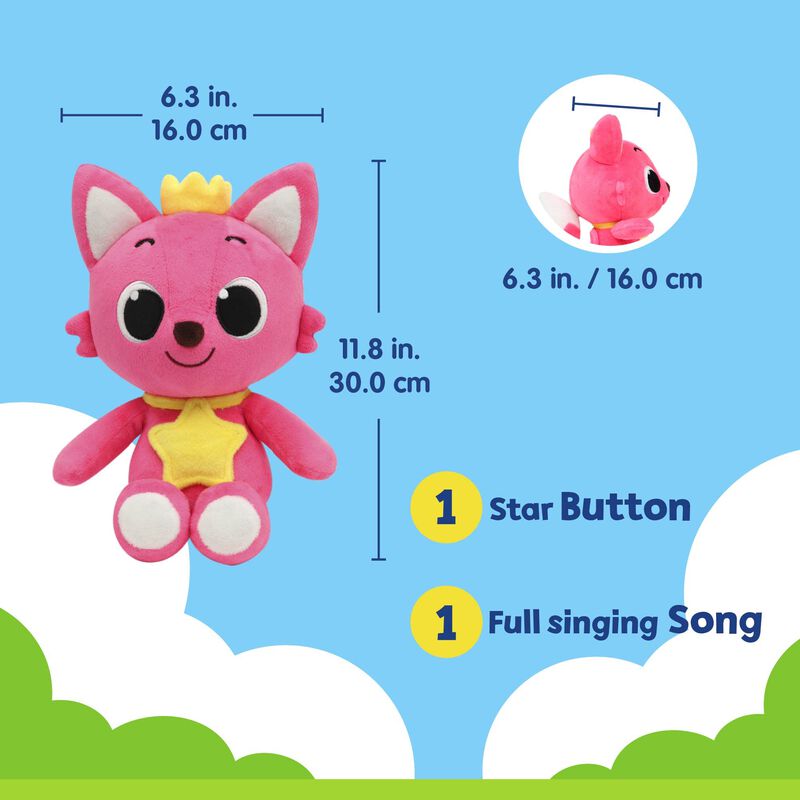 Peluche Cantante Pinkfong De 28 Cm Para Ni&ntilde;os P... image number null