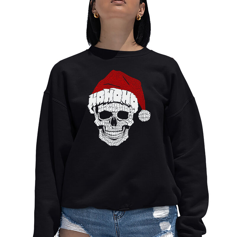 Sudadera De Cuello Redondo Word Art Para Mujer ... image number null