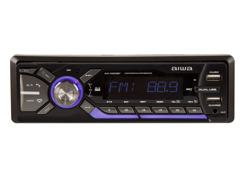 Aiwa AW-3269BT autoest&eacute;reo negro 20W de FM image number null