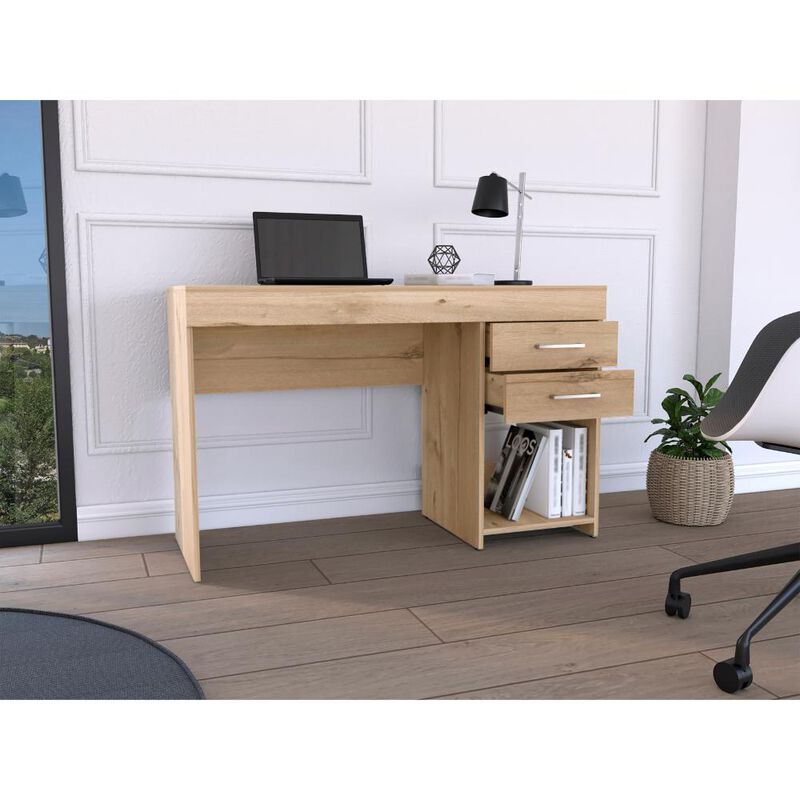 Escritorio Hazel  Caf&eacute; Claro Virtual Muebles image number null