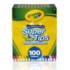 Juego De Rotuladores Crayola Super Tips 100 Lavables De Punta Fina