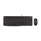 Logitech Teclado Y Mouse Al&aacute;mbrico Mk120 920-004428 Negro