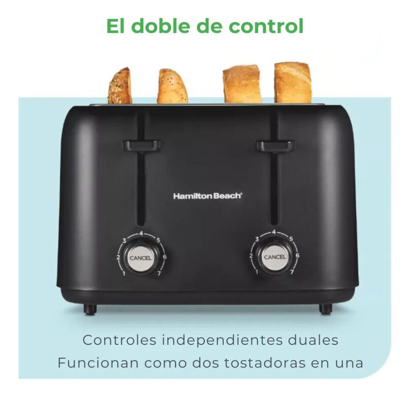 Tostador De Pan Para 4 Rebanadas Hamilton Beach... image number null